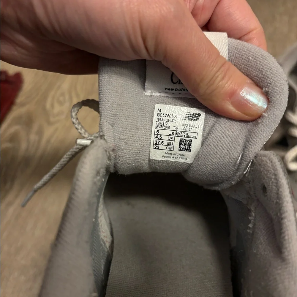 New Balance Kids 57/40 colour-block sneakers